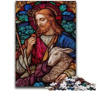 Jigsaw Puzzles for Teenagers 1000 Colorful Jesus Educational Games Home Decoration for Is Ideal As A Gift for The Whole Family 26x38cm