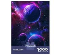 Jigsaw Puzzles for Teenagers 1000 Cosmic Nebula Wallpaper-5 Jigsaw for Adults Family Games Pattern Assembly Help The Brain Exercise 38x26cm/1000pcs