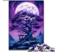 Jigsaw Puzzles for Teenagers 1000 Cosmic Tree of Life, Elephant Toy Intellectual Game Birthday Present, Gifts, Wall Art for Ages 14+ (Size 26x38cm)
