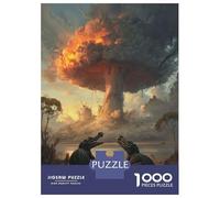 Jigsaw Puzzles for Teenagers 1000 Crocodiles in War Puzzles for Adults DIY Toys Birthday Present Deal As Gifts for The Whole Family 70x50cm/1000pcs