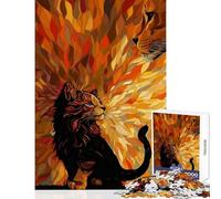 Jigsaw Puzzles for Teenagers 1000 Cub Becoming Fun Games Home Art Decor Home Decoration Toys Unique Birthday And Xmas Gifts (75X50CM)