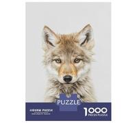 Jigsaw Puzzles for Teenagers 1000 Cute Baby Wolf Jigsaws for Adults DIY Toys Analysis And Logic Help The Brain Exercise 70x50cm/1000pcs