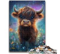 Jigsaw Puzzles for Teenagers 1000 Cute Yak Baby Stress Reliever Staycation Kill Time Perfect Decoration for Age 14+ 50x75cm