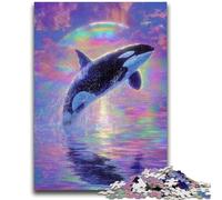 Jigsaw Puzzles for Teenagers 1000 Dream Whale Educational Family Game Wall Decoration Unique Birthday And Xmas Gifts 50x75cm