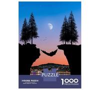 Jigsaw Puzzles for Teenagers 1000 Dundee Hammock View Puzzle for Adults Toy Wall Decor Stress Reliever Help The Brain Exercise 70x50cm/1000pcs