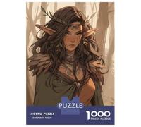 Jigsaw Puzzles for Teenagers 1000 Epic Elf Druid Jigsaws for Adults Brain Teaser Game Presents for Women Unique Birthday And Gifts 70x50cm/1000pcs