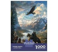 Jigsaw Puzzles for Teenagers 1000 Epic Fantasy Artwork Jigsaw for Adults Family Games Pattern Assembly Help The Brain Exercise 52x38cm/1000pcs