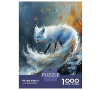 Jigsaw Puzzles for Teenagers 1000 Ethereal Kitsune Adult Jigsaw Puzzle Relax Games Difficult Challenge Unique Birthday And Gifts 70x50cm/1000pcs