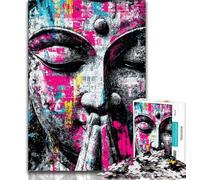 Jigsaw Puzzles for Teenagers 1000 Fantasy Buddha 1000 Pieces for Teenagers,Interesting Stress Reduction Parent-child Interaction 38x26cm