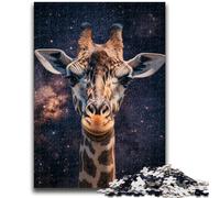 Jigsaw Puzzles for Teenagers 1000 Fantasy Giraffe Puzzles,Challenging Family Activity Games DIY Toy for Home Wall Decor Gifts (26x38cm)