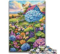 Jigsaw Puzzles for Teenagers 1000 Farm Flower Sea Stress Reliever Staycation Kill Time Perfect Decoration for Age 14+ 26x38cm