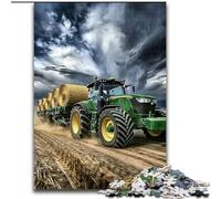 Jigsaw Puzzles for Teenagers 1000 Farm Implement Tractor, Family Entertainment Toys Is Ideal As Gifts for The Whole Family for 14+ 50x75cm