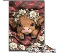 Jigsaw Puzzles for Teenagers 1000 Farm Yak for Age 14+ Challenging To Complete But Fun And Humorous Great Gifts And Toys (size 26x38cm)