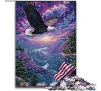 Jigsaw Puzzles for Teenagers 1000 Flying Eagle, Educational Games Home Decoration Suitable for Desktop Decoration (Size 50x75cm)