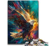 Jigsaw Puzzles for Teenagers 1000 Flying Eagle for Age 14+ Brain Teaser Game Best Gift for Adults And Teenagers 26x38cm