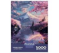 Jigsaw Puzzles for Teenagers 1000 Fuji Mount Reflection Puzzle for Adults Anti-Stress Toys Difficult Hard Deal As Gifts for The Whole Family 70x50cm/1000pcs