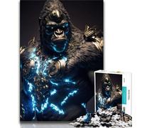 Jigsaw Puzzles for Teenagers 1000 Future Gorilla 1000 Piece Puzzle,Educational Game for Birthday, Chrismas for Age 14+ (size 75x50cm)