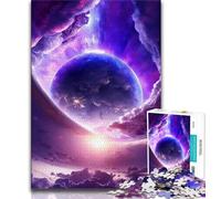 Jigsaw Puzzles for Teenagers 1000 Galaxy Fantasy Planet Teenager Puzzles,Challenging Game for Is Ideal As A Gift for The Whole Family 26x38cm