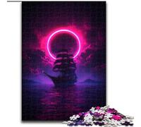 Jigsaw Puzzles for Teenagers 1000 Galaxy Pirate Ship, for 14+ For Family Fun & Game Night Artists' Collection, Fine Arts 50x75cm