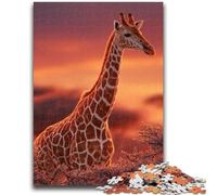 Jigsaw Puzzles for Teenagers 1000 Giraffe Educational Games Home Decoration for Is Ideal As A Gift for The Whole Family 50x75cm