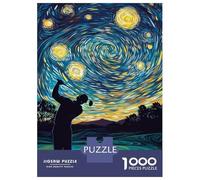 Jigsaw Puzzles for Teenagers 1000 Golf Under Starry Skies-2 Puzzle for Adults Anti-Stress Toys Difficult Hard Deal As Gifts for The Whole Family 52x38cm/1000pcs