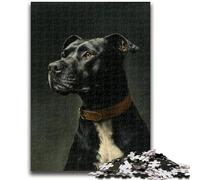 Jigsaw Puzzles for Teenagers 1000 Hip Hop Dog 1000 Pieces for Adults,Vibrant And Unique Design Relaxing & Challenging Puzzle Experience (26x38cm)