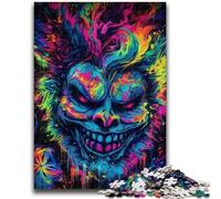 Jigsaw Puzzles for Teenagers 1000 Horror Movie Posters Teenager Puzzles,Challenging Game for Is Ideal As A Gift for The Whole Family (75x50cm)