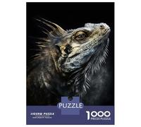Jigsaw Puzzles for Teenagers 1000 Iguana Close Up Jigsaws for Adults Brain Teaser Game Presents for Women Unique Birthday And Gifts 70x50cm/1000pcs