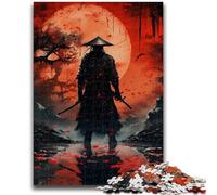 Jigsaw Puzzles for Teenagers 1000 Japanese Ninja Art for Age 14 Years And over Family Games Christmas Game Presents for Women 26x38cm