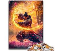 Jigsaw Puzzles for Teenagers 1000 Japanese Ninja Warrior Educational Games Home Decoration for Is Ideal As A Gift for The Whole Family 50x75cm