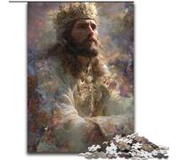 Jigsaw Puzzles for Teenagers 1000 Jesus, Family Entertainment Toys Is Ideal As Gifts for The Whole Family for 14+ 26x38cm
