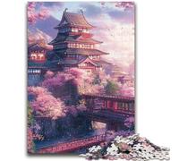 Jigsaw Puzzles for Teenagers 1000 Jigsaws A Japanese Castle Challenging To Complete But Fun And Humorous Birthday Present, Gifts, Wall Art 38x26cm