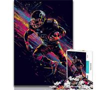 Jigsaw Puzzles for Teenagers 1000 Jigsaws American Football,Challenging To Complete But Fun And Humorous Unique Birthday And Gifts (75x50cm)