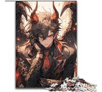 Jigsaw Puzzles for Teenagers 1000 Jigsaws Anime Devil Boy,Family Entertainment Toys Is Ideal As A Gift for The Whole Family 50x75cm