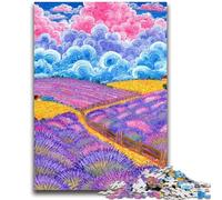 Jigsaw Puzzles for Teenagers 1000 Jigsaws Anime Field Toy Intellectual Game for Home Decoration for Age 14 Years Up 50x75cm