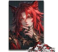 Jigsaw Puzzles for Teenagers 1000 Jigsaws Anime Wolf Man Challenging To Complete But Fun And Humorous Birthday Present, Gifts, Wall Art 38x26cm