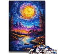 Jigsaw Puzzles for Teenagers 1000 Jigsaws Autumn Oil Painting Difficult Hard Gifts for Friends And Family Suitable for And 14 26x38cm