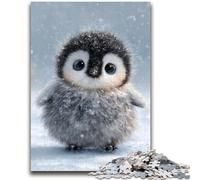Jigsaw Puzzles for Teenagers 1000 Jigsaws Baby Penguin for Educational Game Challenge Toy Deal As Gifts for The Whole Family 26x38cm