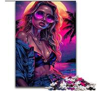 Jigsaw Puzzles for Teenagers 1000 Jigsaws Beautiful Girl, Train Your Brain And Hands Unique Birthday And Gifts for Age 14+ (Size 26x38cm)