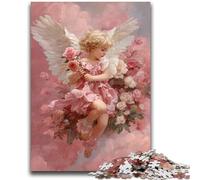 Jigsaw Puzzles for Teenagers 1000 Jigsaws Beautiful Little Angel Help The Brain Exercise Addictive Toys to Cultivate Patience Wall Decoration 50x75cm
