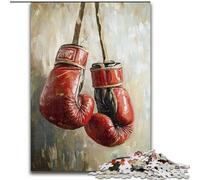 Jigsaw Puzzles for Teenagers 1000 Jigsaws Boxing Gloves, for 14+ For Family Fun & Game Night Artists' Collection, Fine Arts (Size 26x38cm)
