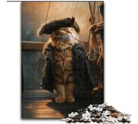 Jigsaw Puzzles for Teenagers 1000 Jigsaws Cat from An Aristocratic Family, Learning Educational Toys Unique Birthday And Gifts for Age 14+ (Size 26x38cm)