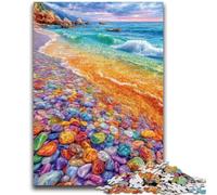 Jigsaw Puzzles for Teenagers 1000 Jigsaws Colored Pebbles Difficult Hard Gifts for Friends And Family Suitable for And 14 26x38cm