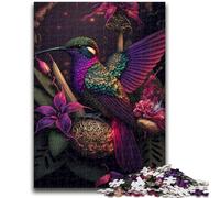 Jigsaw Puzzles for Teenagers 1000 Jigsaws Colorful Hummingbird Toys Educational Games Stress Relieving Unique Home Decor And Gifts 50x75cm
