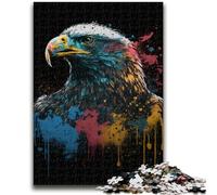 Jigsaw Puzzles for Teenagers 1000 Jigsaws Colourful Eagles Challenging To Complete But Fun And Humorous Unique Home Decor And Gifts 26x38cm