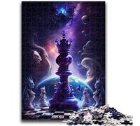 Jigsaw Puzzles for Teenagers 1000 Jigsaws Cosmic Chess Train Your Brain And Hands Gifts for Friends And Family 38x26cm