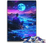 Jigsaw Puzzles for Teenagers 1000 Jigsaws Cosmic Falls Help The Brain Exercise Addictive Toys to Cultivate Patience Wall Decoration 50x75cm