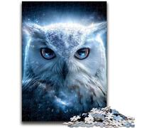 Jigsaw Puzzles for Teenagers 1000 Jigsaws Cosmic Owl Challenging To Complete But Fun And Humorous Unique Home Decor And Gifts 26x38cm