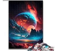 Jigsaw Puzzles for Teenagers 1000 Jigsaws Cosmic Planet Spectacle, Toys Educational Games Stress Relieving Wall Decoration (Size 50x75cm)
