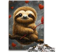 Jigsaw Puzzles for Teenagers 1000 Jigsaws Cute Baby Sloth Train Your Brain And Hands Gifts for Friends And Family 38x26cm